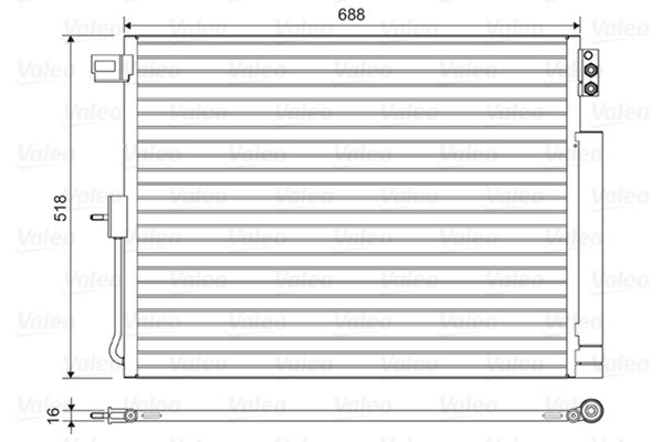 Kondensator, Klimaanlage