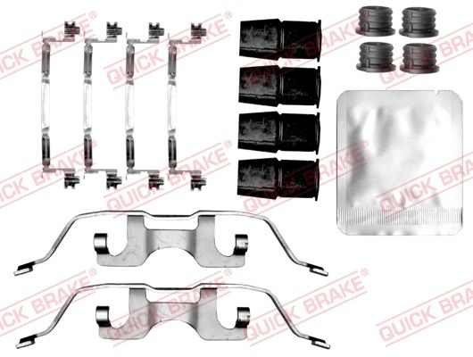 Zubehörsatz, Scheibenbremsbelag