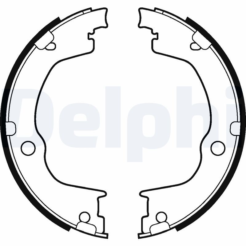 Bremsbackensatz, Feststellbremse