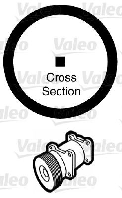 Dichtung, Kühlmittelrohrleitung