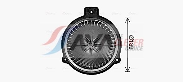 Elektromotor, Innenraumgebläse